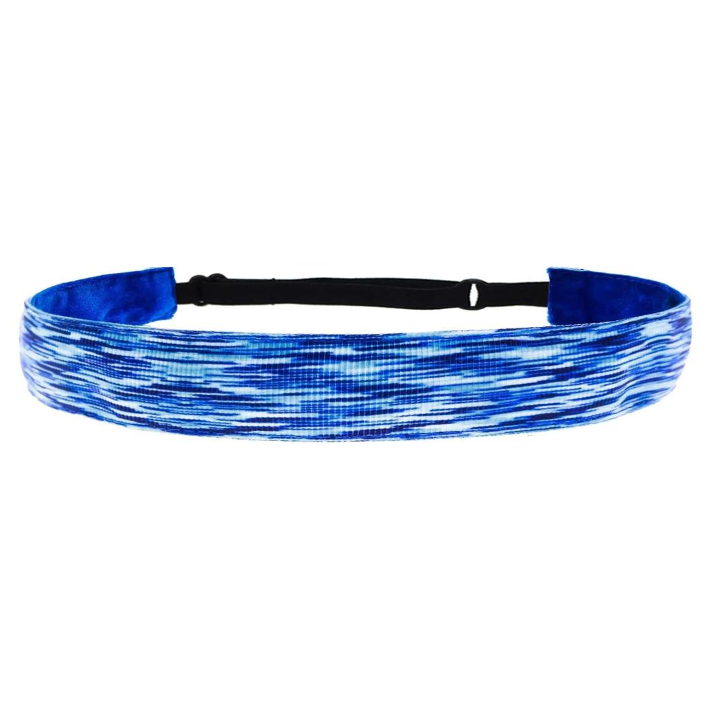 Sports Headband Stretch Elastic Gym Fitness Running Yoga Hair Bands Adjustable Non-slip Tennis Headwrap Outdoor Sports Sweatband