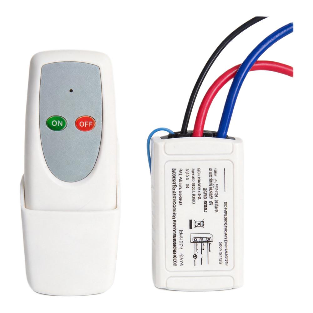Smart Remote Control Switch 1 2 3 Way For Home Lighting High Power AC220V Wireless Wall Rocker Switch Electrical Supplies