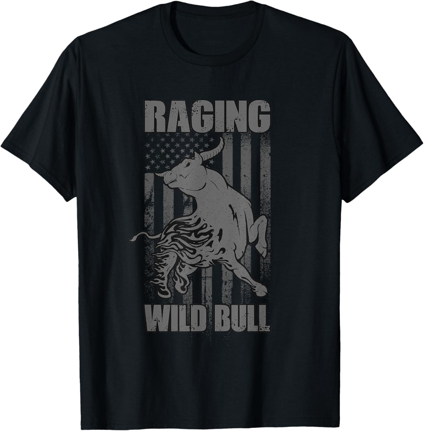 RAGING BULL BEAUTIFUL GRAPHIC TEE NOVELTY MERCH T-Shirt S разноцветный
