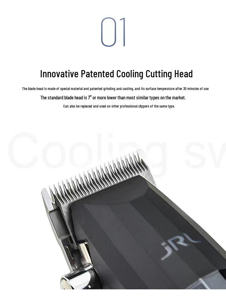 JRL 2020C Electric Hair Clipper Set: All-New Oil Head & Carving Clippers.
