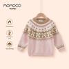 MOMOCO Girls' Winter Thickened Knit Sweater