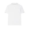 Fila White Fashion Versatile Casual Simple Comfortable Knitted Short Sleeve Polo Shirt Men Polo Shirts F11M523108F-WT