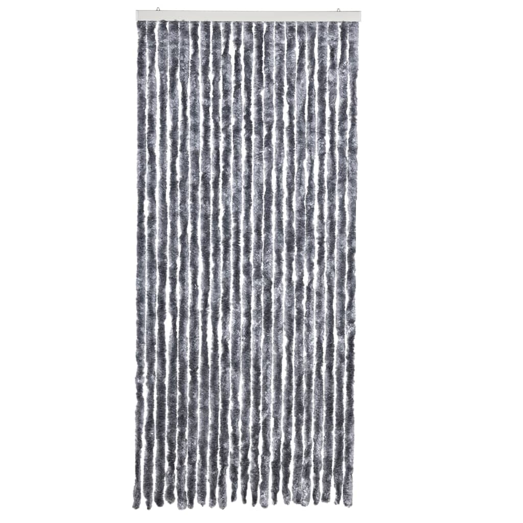 Insect Protection Curtain Silver 90 X 200 Cm Chenille