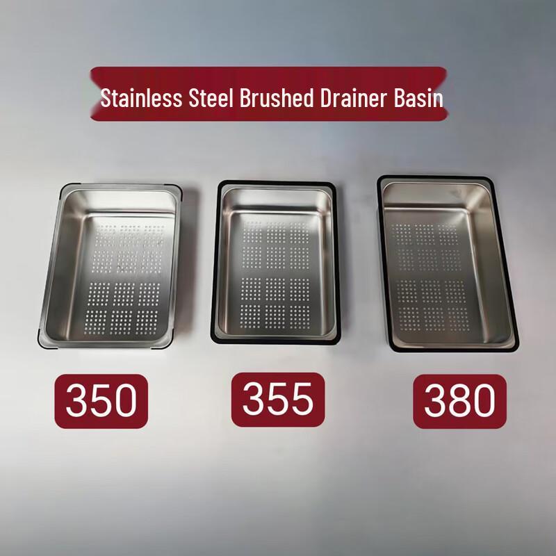 ZISIZ Stainless Steel Deep Nested Kitchen Sink