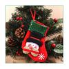 Xmas Elf Boot Shoes Bag Stocking Christmas Tree Decoration Hanging Candy Gift