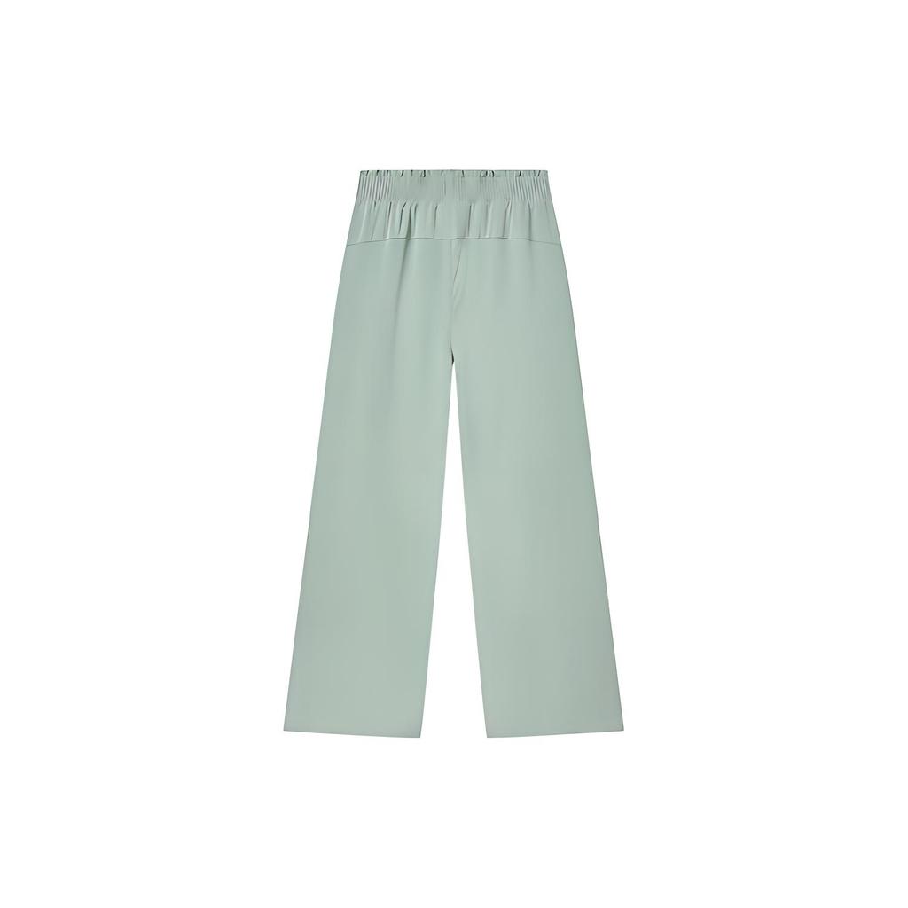 New FILA Casual Pants Women's Gray Wood Green F11W237801F-KK