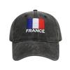 Fan Baseball Cap Trend - Flag Embroidery - Black Baseball Cap - Men's And Women's Sun Hat
