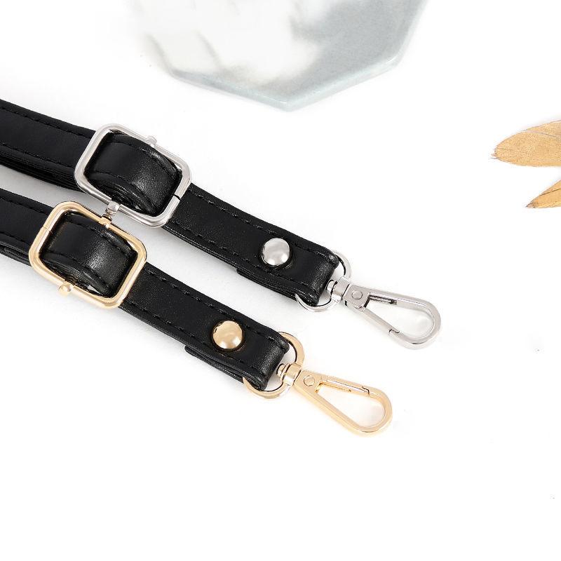 Pu Leather Shoulder Strap Crossbody Bag Strap 130Cm Long Double-Layer