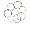 Stainless Steel Coated Wire Keychain Rings