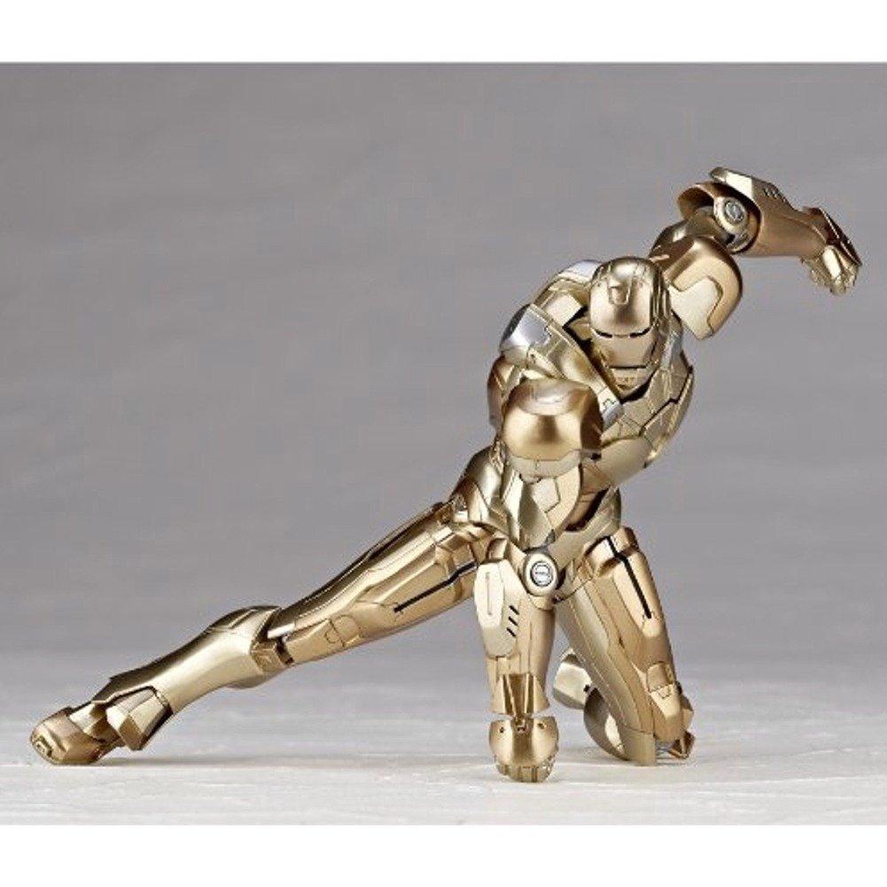 Special effects Revoltech 052 Iron Man 3 Iron Man Mark 21 painted action figure Non-scale ABS&PVC