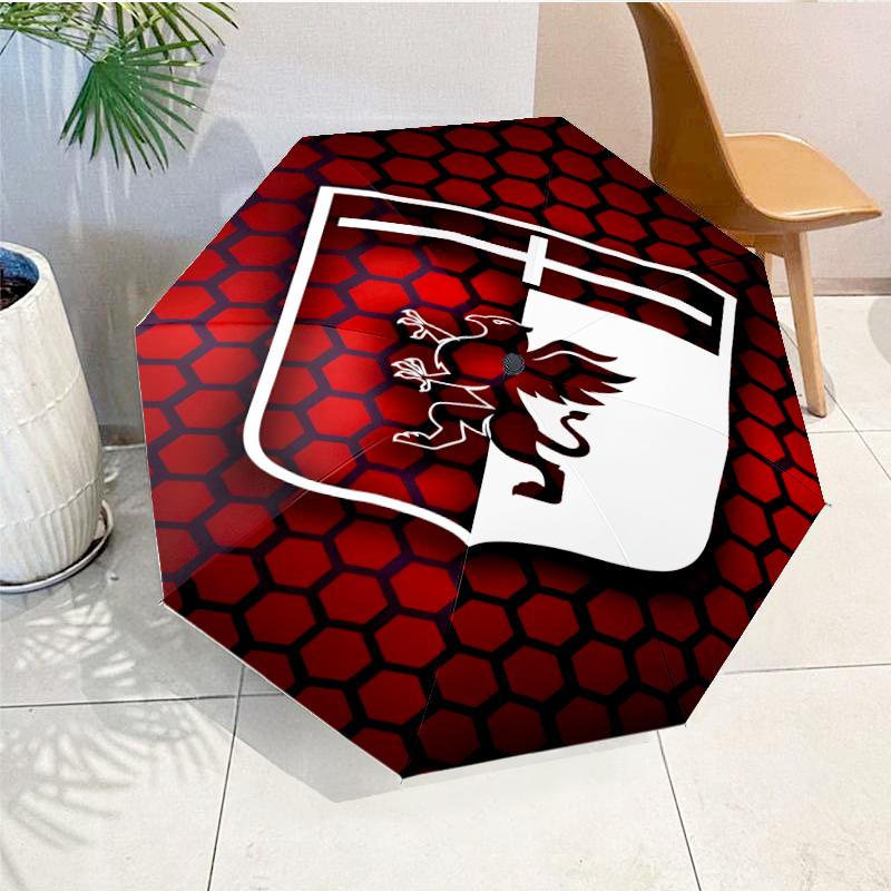 Shield With Griffin Cross Automatic Folding Umbrella - 8-Rib Travel Umbrella with Auto Open/Close & Portable, Gift for Christmas, Birthdays