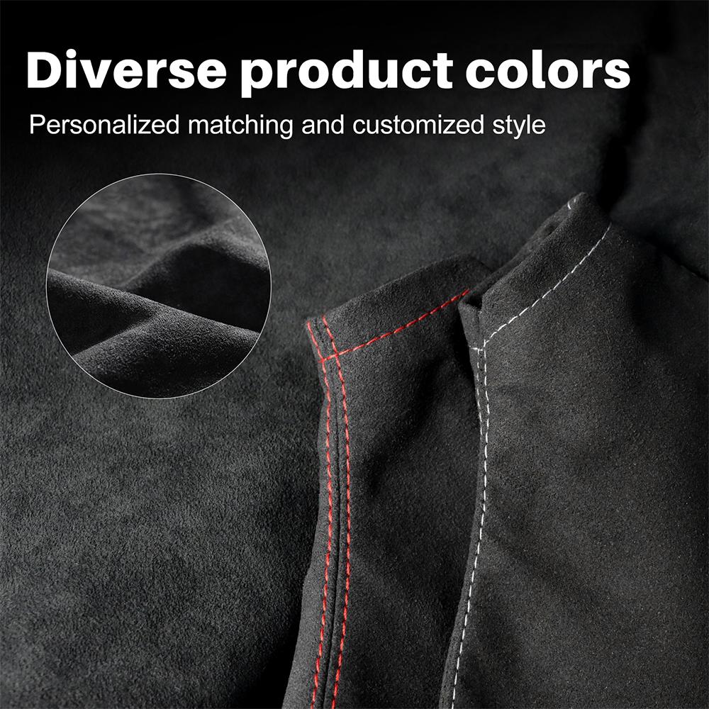 For Subaru WRX 2025 2025 2025 Top Suede RHD LHD Manual Car Knob Gear Shift Boot Lever Dust Cover Interior Accessories