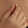 Lewe Petit heart chain ring