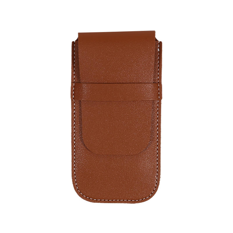 Simple Leather Watch Storage Bag Fashionable Watch Anti-scratch Carrying Case Travel Watch Bag for Women Men