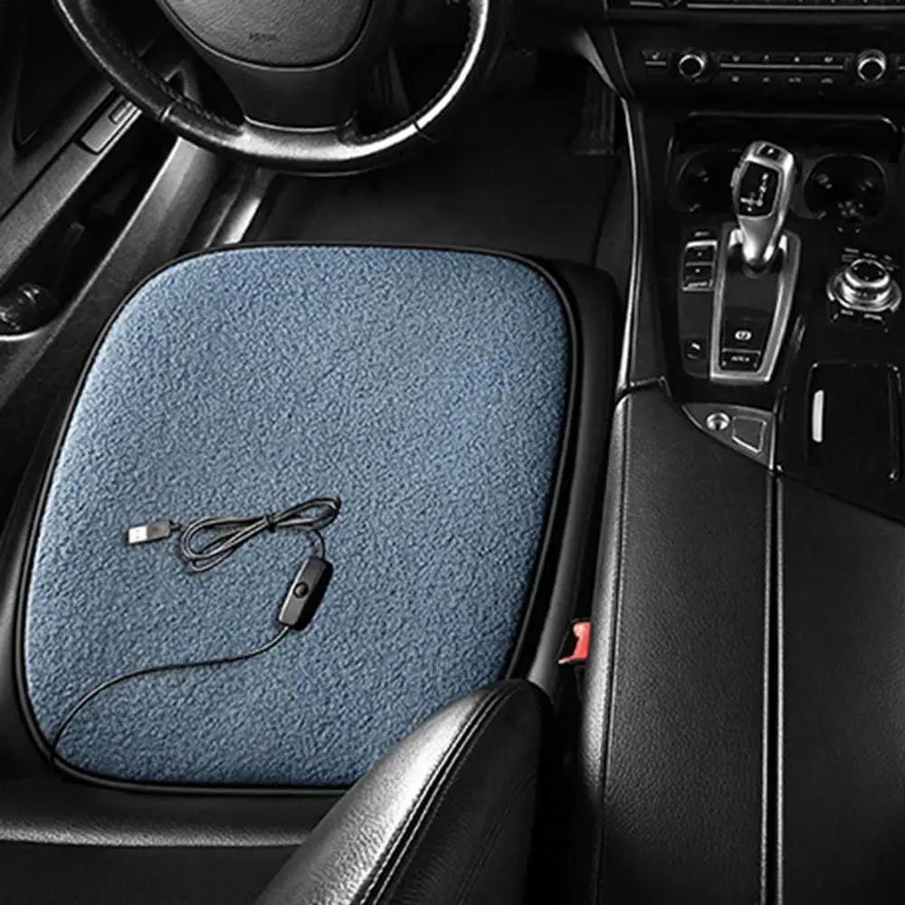 5V 12W USB Heating Cushion Heating Pad Seat Heater Winter Warmer Vehicle Cushion