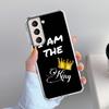Cute Mom Queen Princess Case For Samsung Galaxy S22 S20 FE S21 Plus S10 S9 Note 20 9 10 Lite Transparent Soft Phone Cover