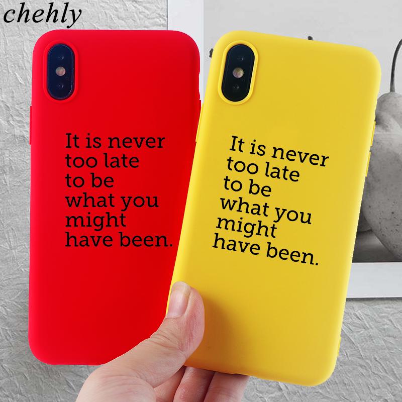 Buy Case for iPhone 6s 7 8 11 Plus Pro X XS Max XR Inspirational Soft ...