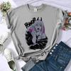 Kettensäge Unisex Makima Reze T-Shirt Shoujo Ausverkauf Unisexga Party Streetwear T-Shirt Gothic Psychedelisch Jojifuku Japan Emo