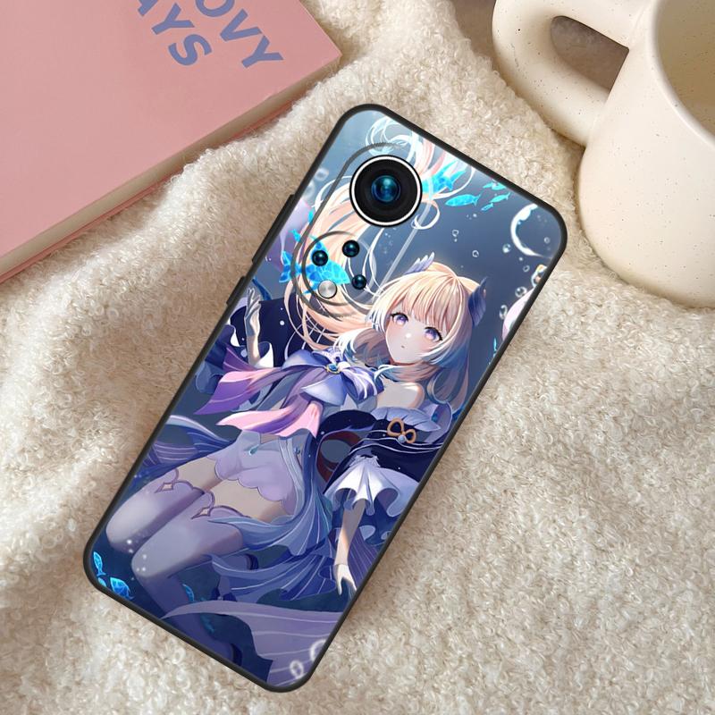 Genshin Impact Sangonomiya Kokomi Case For Honor Magic 7 5 6 Lite Honor 200 Pro 50 70 90 Lite X9b X9a X8b X8a X8 X9 X9c Coque