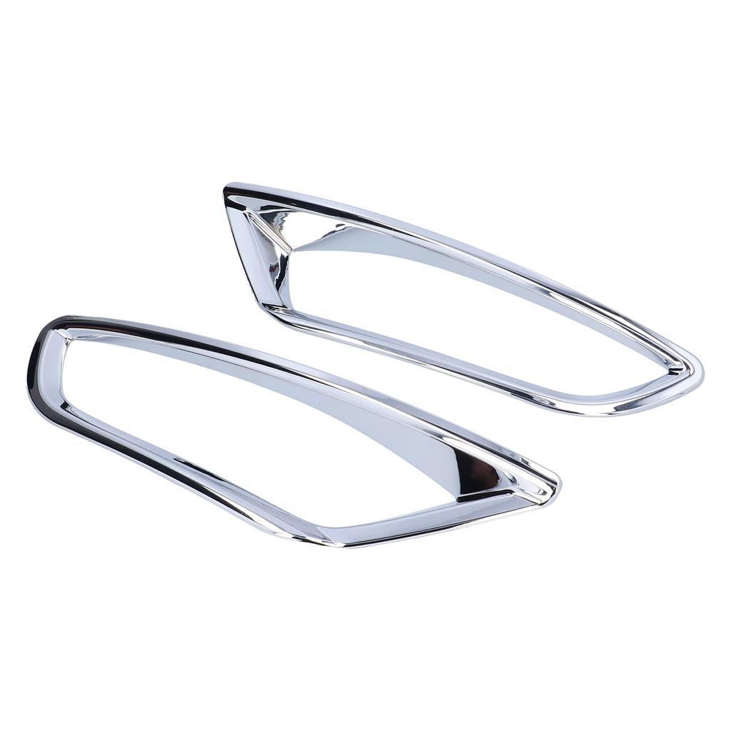 Rear Fog Light Frame Cover Trim Electroplating Replacement for Mazda CX3 20162021