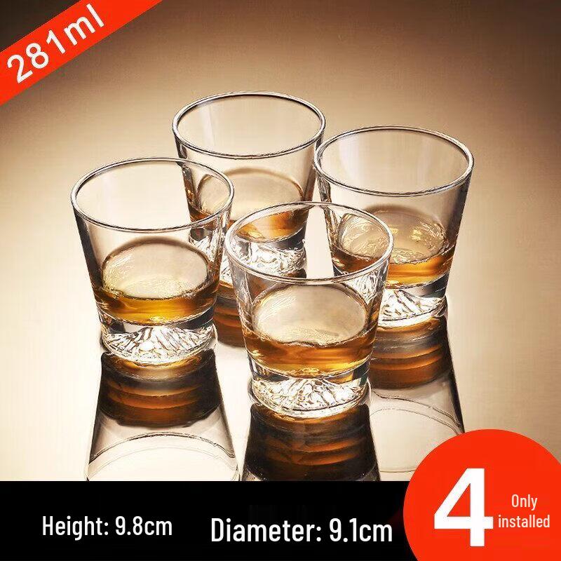 Star Crystal Whiskey Glass
