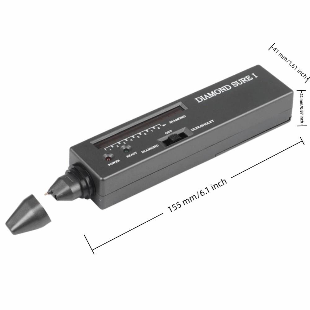 Thermal Sensor Gemstone Detector Fast 0.5s Detection Jewelry Tester Diamond Tester For Jewelry