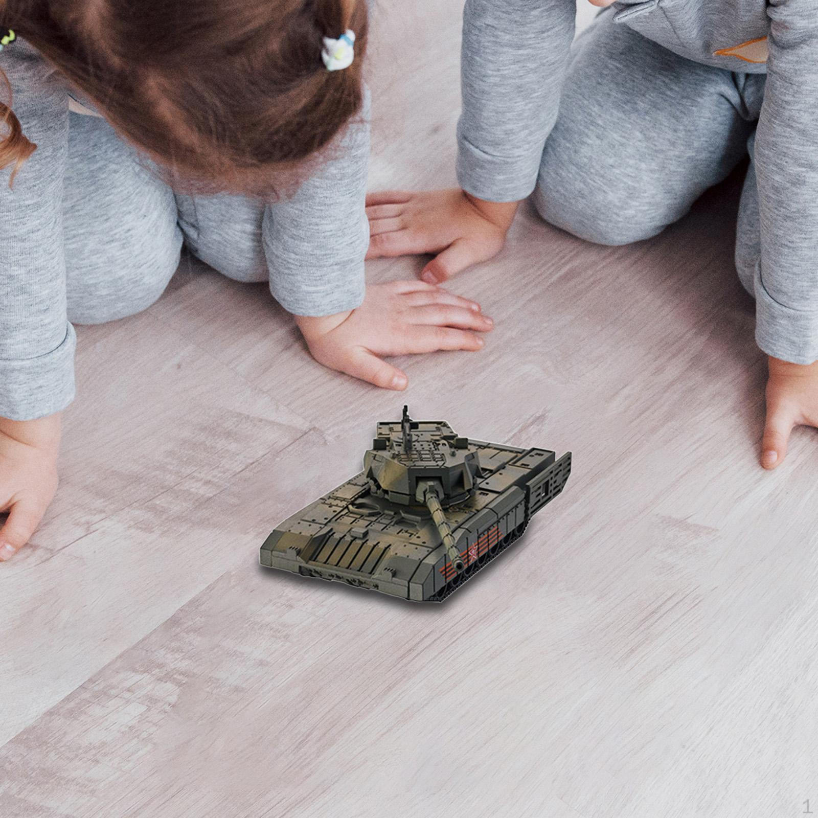 

1/72 Модель танка T14 Коллекционные предметы Декор для стола Украшение, Образование 4D Современная колесная машина