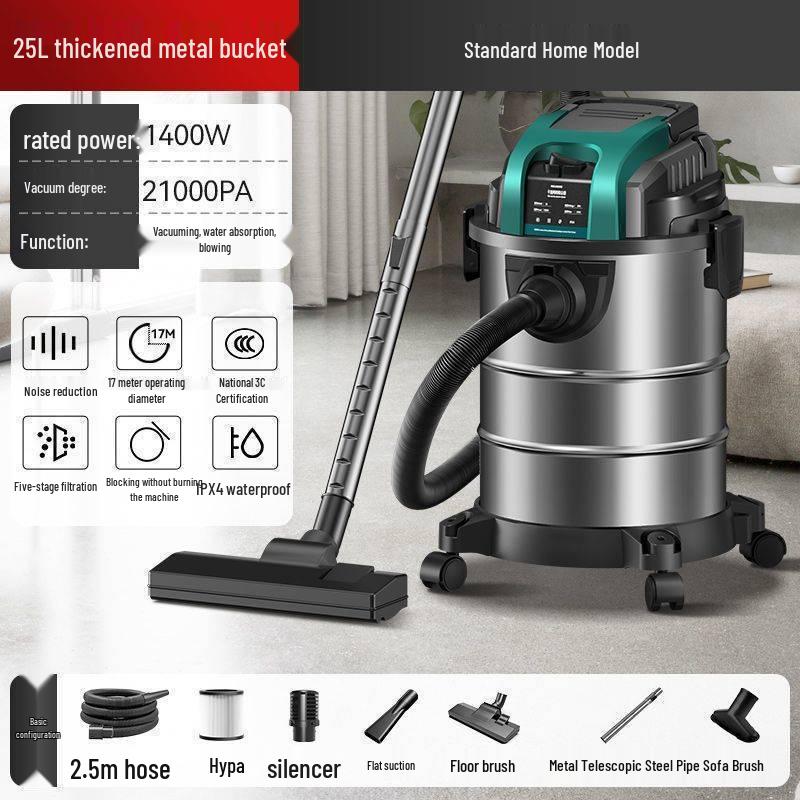 Dual-Use Wet & Dry Vacuum Cleaner: Powerful Suction for Home & Industrial Cleaning, Grout Special