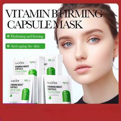 SADEOR Vitamin B Emollient Firming Capsule Mask Hydrating and Moisturising Mask Cross Border Wholesale