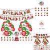 Merry Christmas Party Supplies Celebrate The Season In Style With This Xmas Snow Banner And Santa Decoration Kit