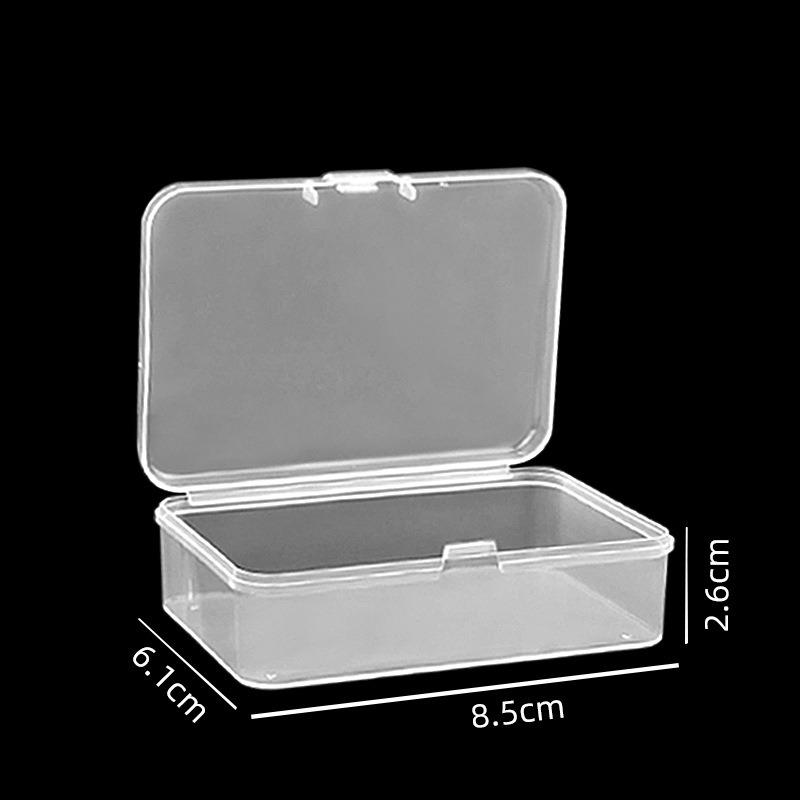 1pc Korean Transparent Storage Box Blind Box Card Photocard Storage Box Photo Card Organizer Classification Flip Box 1140₽