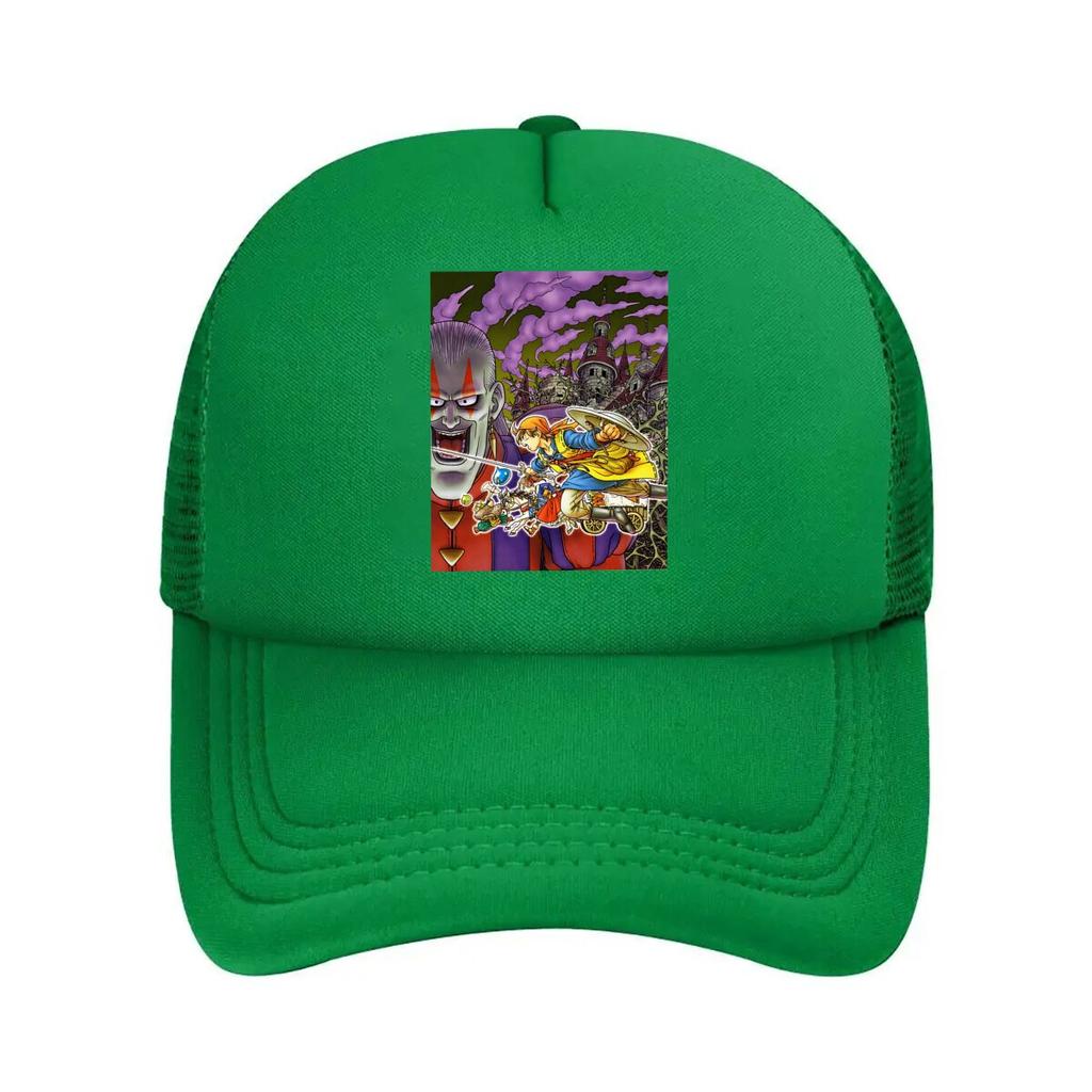 Anime Repeat Manga - Inspired, Fantasy Quest Art Design Mesh Baseball Cap