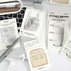 Memo Pad Todays Gift Happy Series Simple Breakfast Themed Student Note Message Sticker Kawai Stationery Office School Supplies