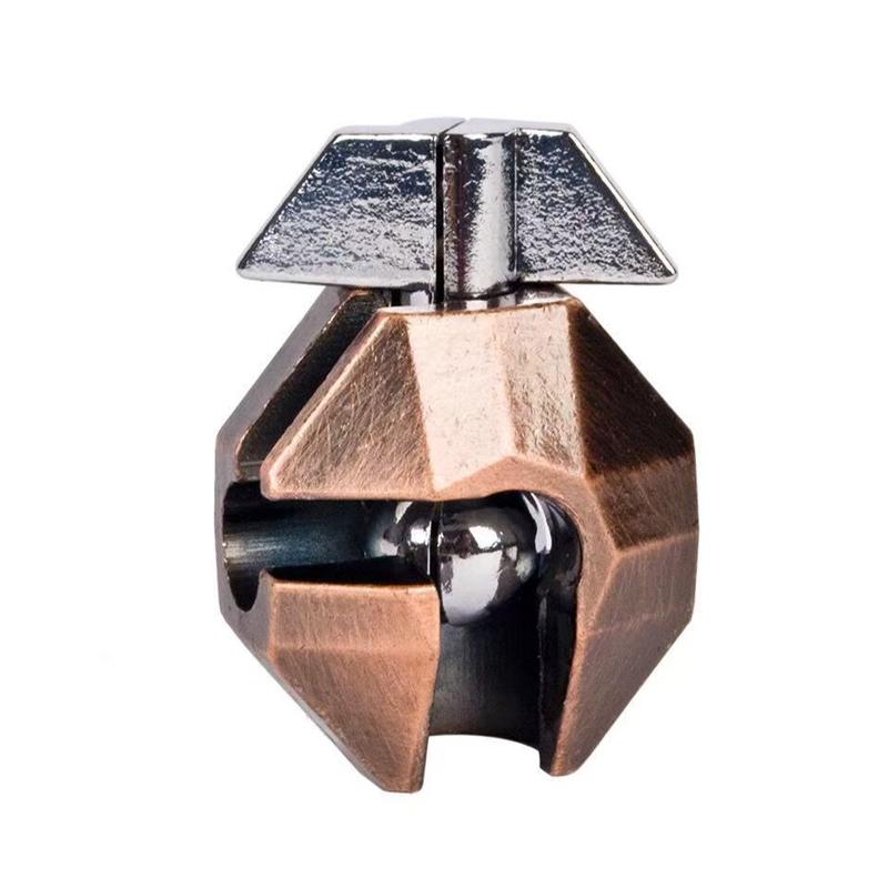 Difficult Disentanglement Brain Teaser Metal Puzzles For Adults and Kids Smart Logic IQ Test Mind Challenge Educational Toys