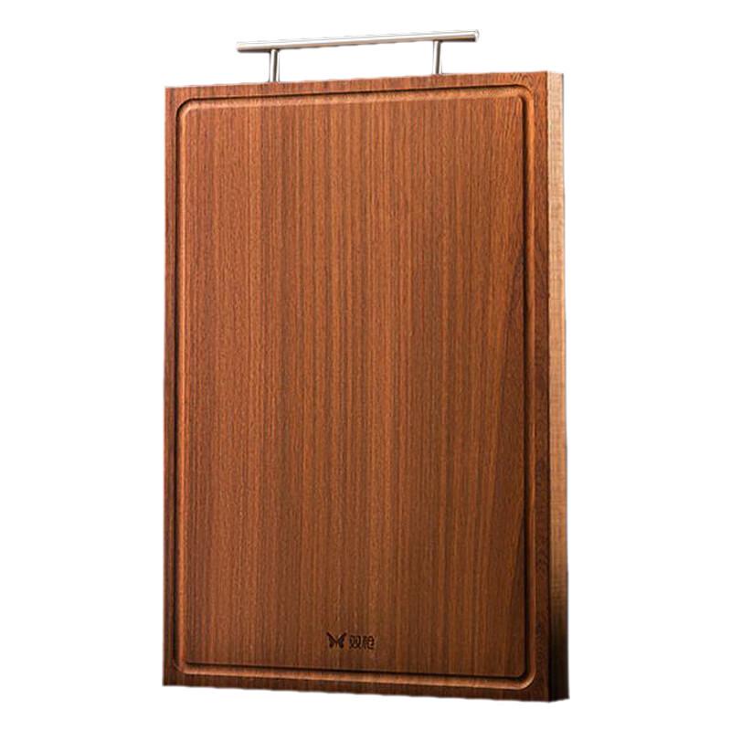 

Shuangqiang Antibacterial Black Gold Sandalwood Whole Wood Cutting Board