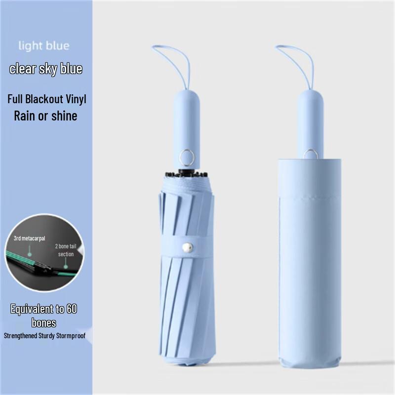Automatic UV Protection Windproof Folding Umbrella