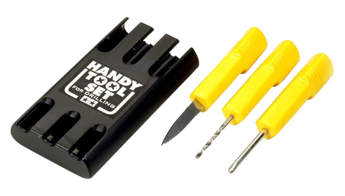 

Tamiya Craft Tool Series 57 Portable Tool Set for Drilling Plastic Models No. (74057)