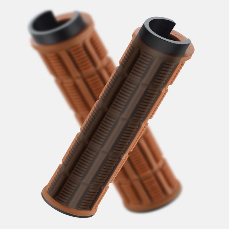 1pair Durability Mountain Bike Grip Ergonomic Comfortable Handlebars Grip for City Commuting