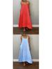 2026 Summer Casual Cotton Linen Strap Dress
