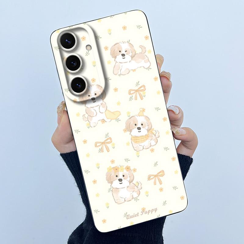 Case For Galaxy S25FE Cute Panda Sweet Girls Cats Silicone Soft Back Cover For Samsung Galaxy S25 FE 5G Bumper Protective Casing