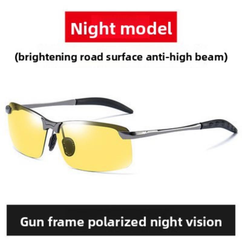 2025 nowe okulary przeciwsłoneczne z polaryzacją 3043 męskie okulary do jazdy nocnej outdoorowe fotochromowe okulary na dzień i na noc