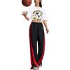Adidas Worldwide Hoops Global Loose Knit Crew Neck Basketball Sports Short Sleeve T-Shirt Unisex Tops KX5732