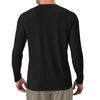Men's Long Sleeve Athletic T Shirt Lightweight Quick Dry Crew Neck Casual Sports Tee for Outdoor Gym Running Training