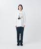 Enjoy Camping Long Sleeve OFF Size M [Snow Peak] T-Shirt TS-26SU001 Long-sleeved T-shirt, Men's/Women's, WHITE,
