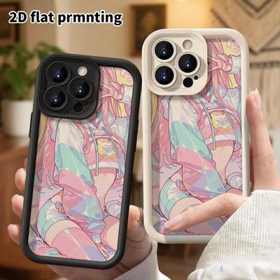 Phone Case: 2D Flat, Suitable for iPhone 18, 17, 16, 15, 14, 13 Pro Protective Cases, Energetic and Lively, Perfect Christmas and Halloween Holiday Gi