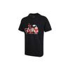 Reguläres T-Shirt Herren Schwarz DN3004-010