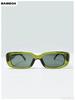 Sport Style Sunglasses Rectangular Frame Lightweight Durable Plastic UV Protection Outdoor Eyewear for Men and Women