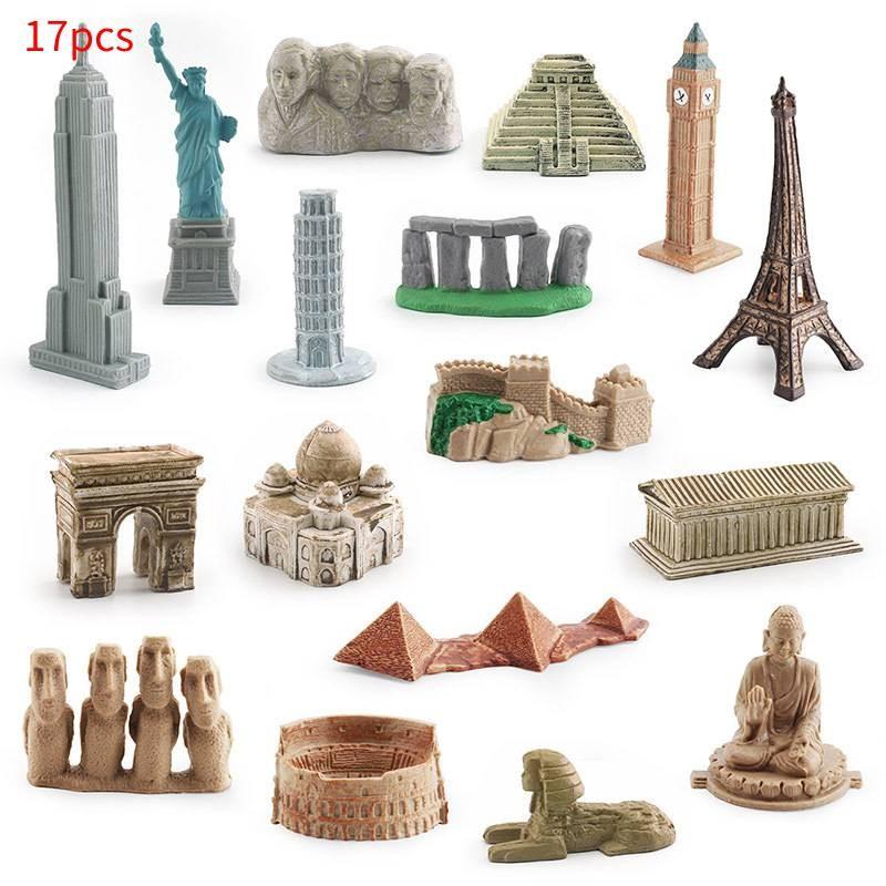 Statue Of Liberty Pvc Model With Educational Design For Kids Learning And Display