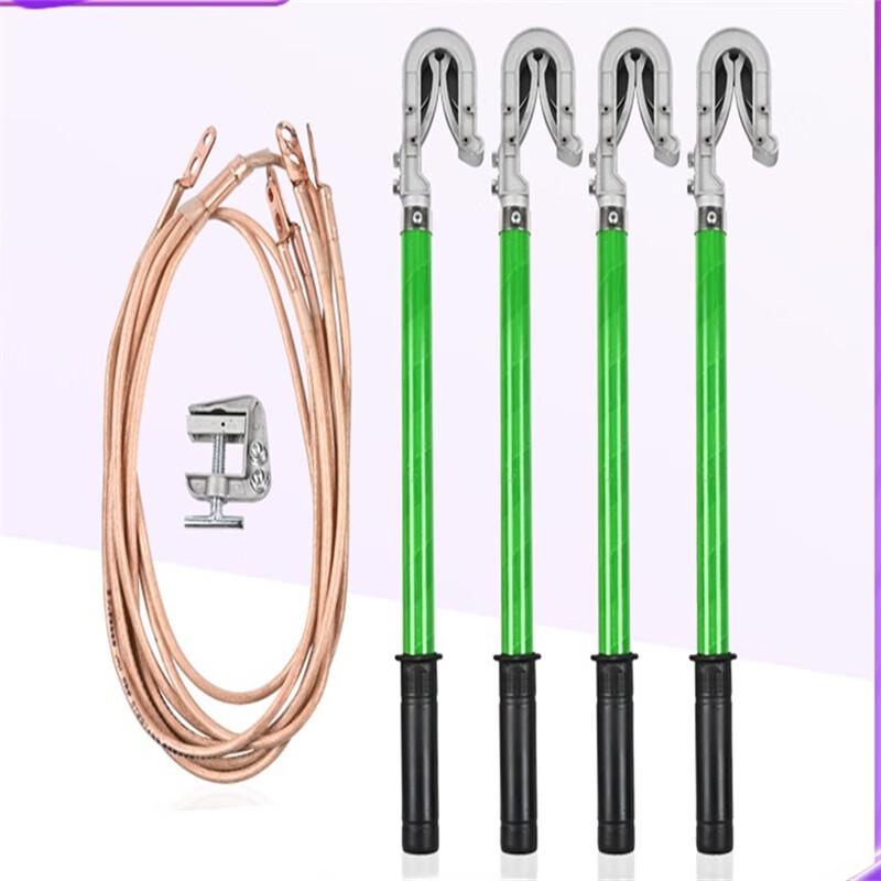 WEZHO Portable High/Low Voltage Grounding Wire Kit