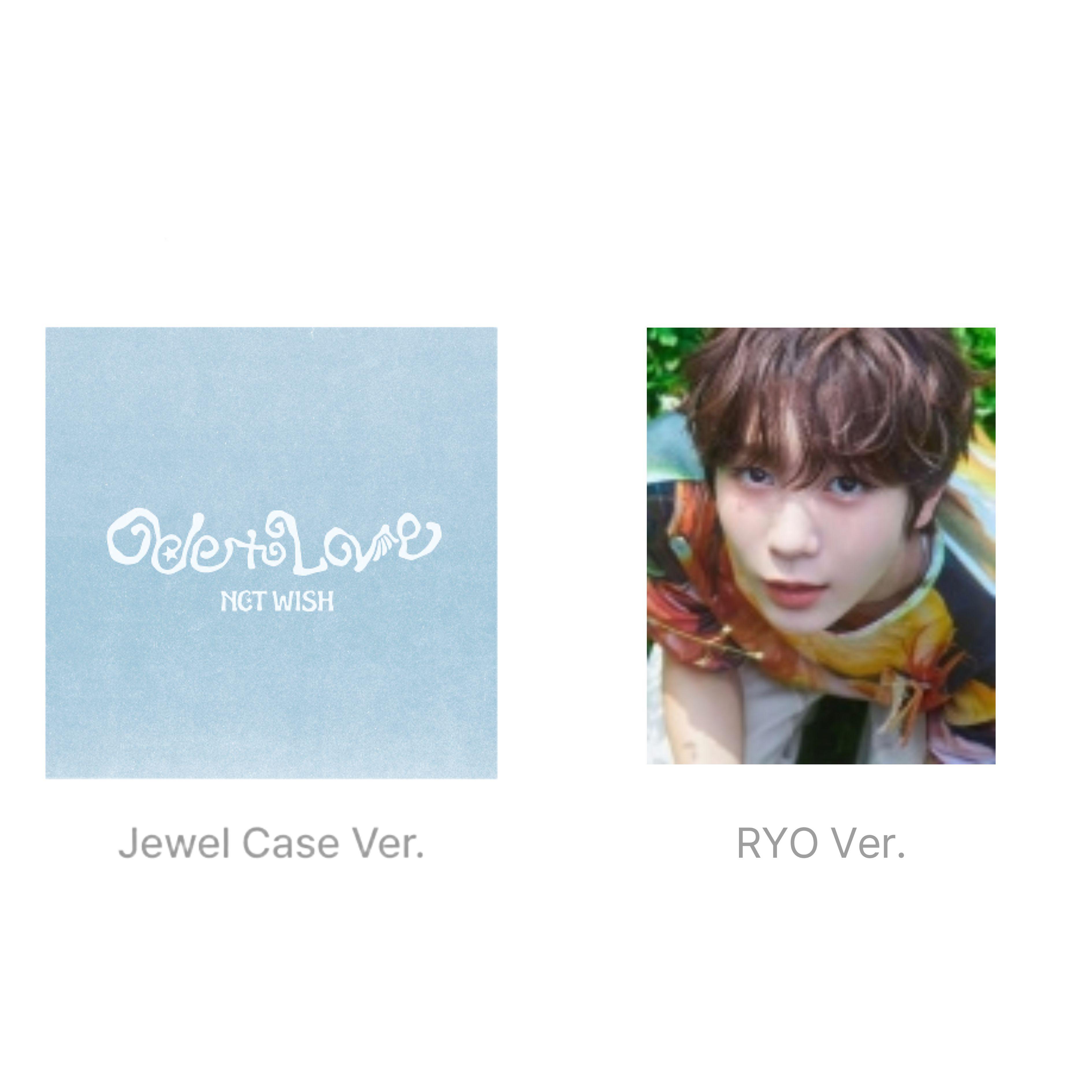

[ПЕРЕДЗАМОВЛЕННЯ] NCT WISH Перший альбом [Ode to Love] (Усі версії) Jewel Case – RYO